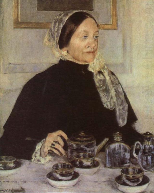 Lady at the Tea Table, Mary Cassatt